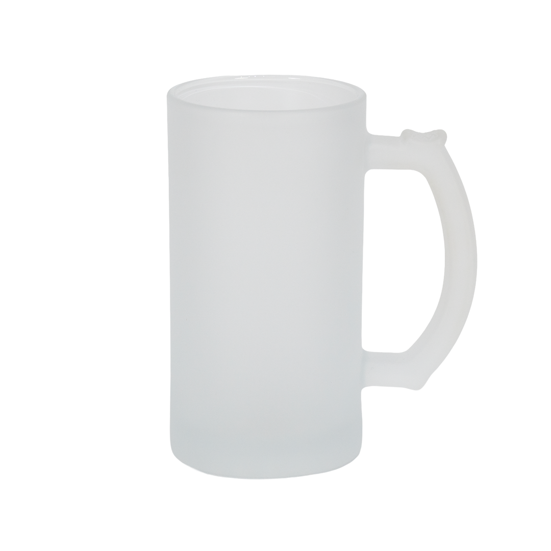 Caneca Vidro Jateado Chopp 475ml
