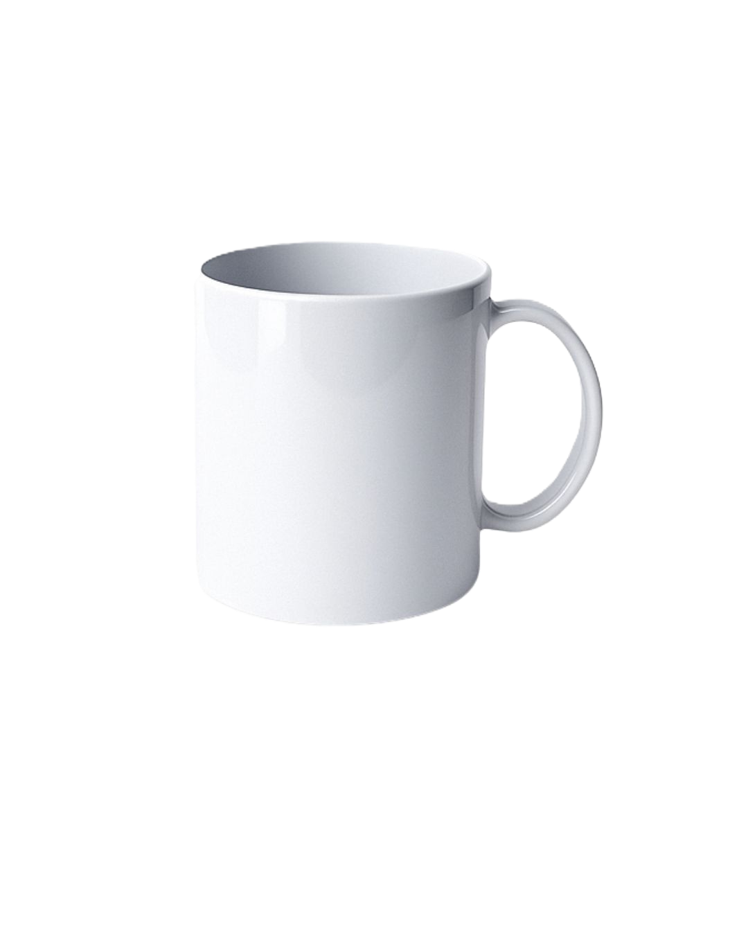 Caneca Branca Polímero 325ml