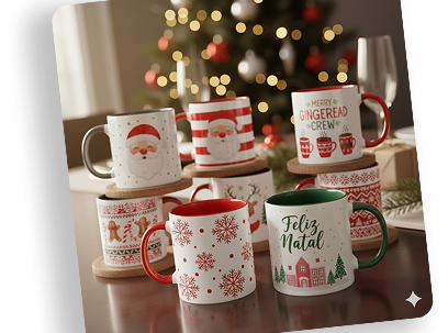 Canecas Natalinas