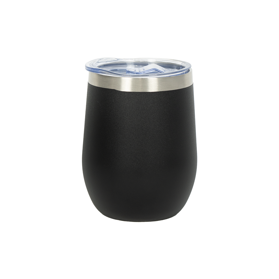 Copo Térmico Tampa Acrílico Preto 350ml