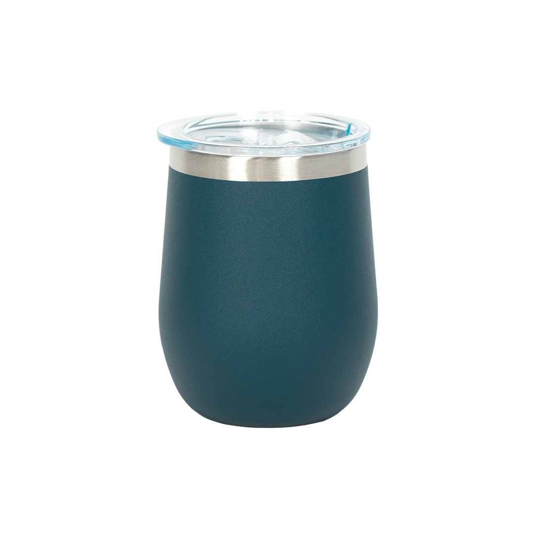Copo Térmico Tampa Acrílico Azul Escuro 350ml