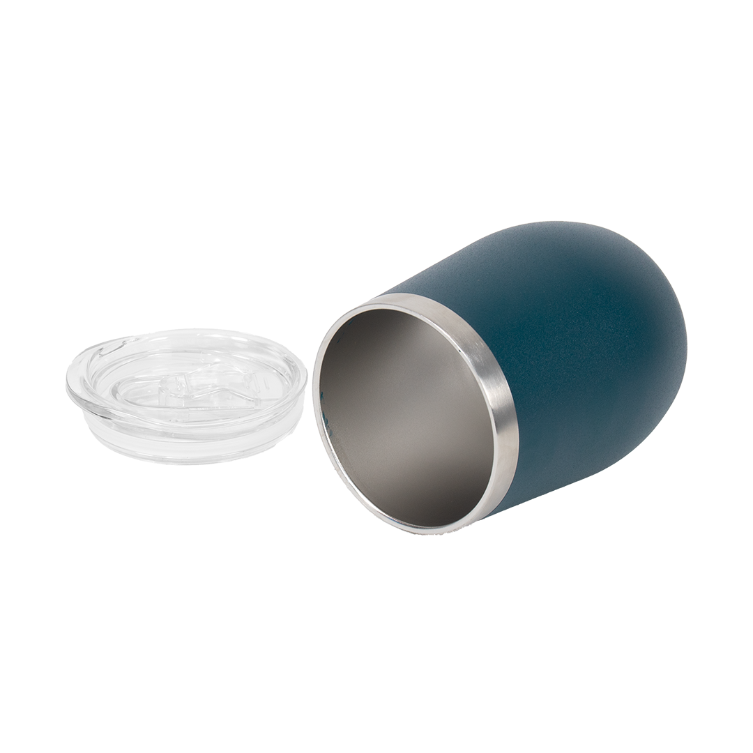 Copo Térmico Tampa Acrílico Azul Escuro 350ml