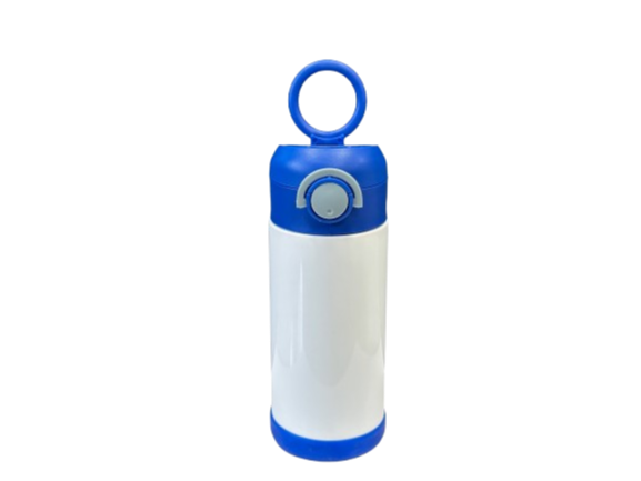 Garrafa Térmica Kids Flip  Azul 350ml - caixa 10 unidades