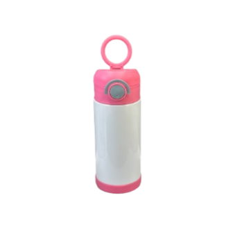 Garrafa Térmica Kids Flip Rosa 350ml - caixa 10 unidades